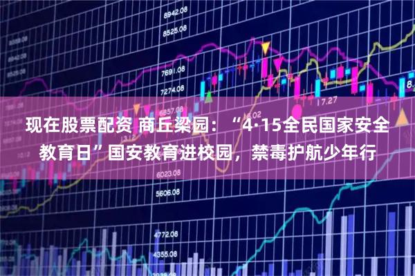 现在股票配资 商丘梁园：“4·15全民国家安全教育日”国安教育进校园，禁毒护航少年行